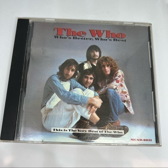 EUC-THE Who-Who's Better, Who's Best-CD 1988 Compilation MCAD-8031MCA Records - Picture 1 of 6
